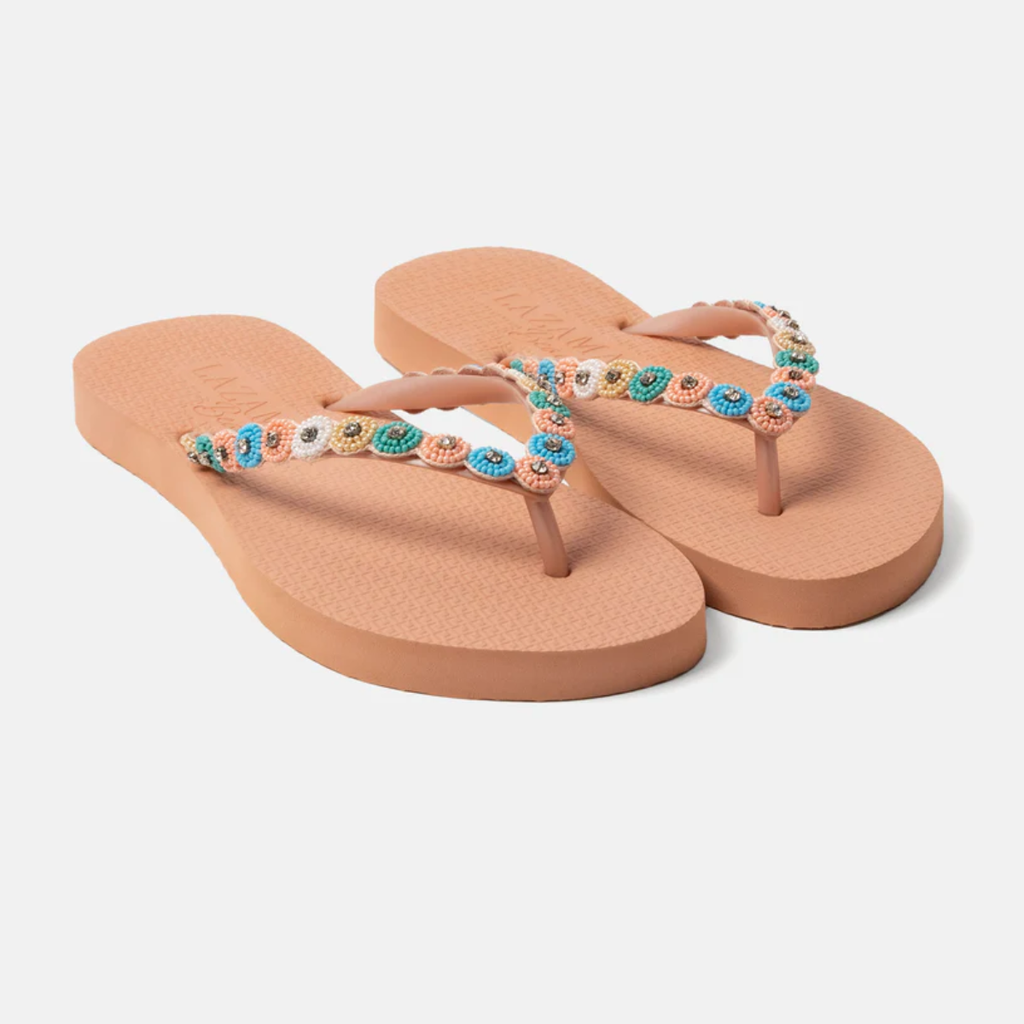 Aloha Peach beach sandals