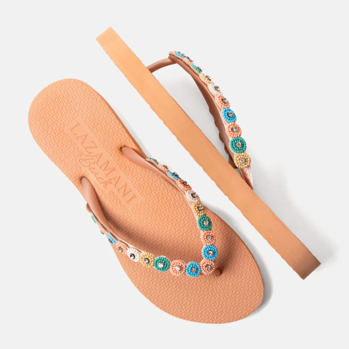 Aloha Peach beach sandals