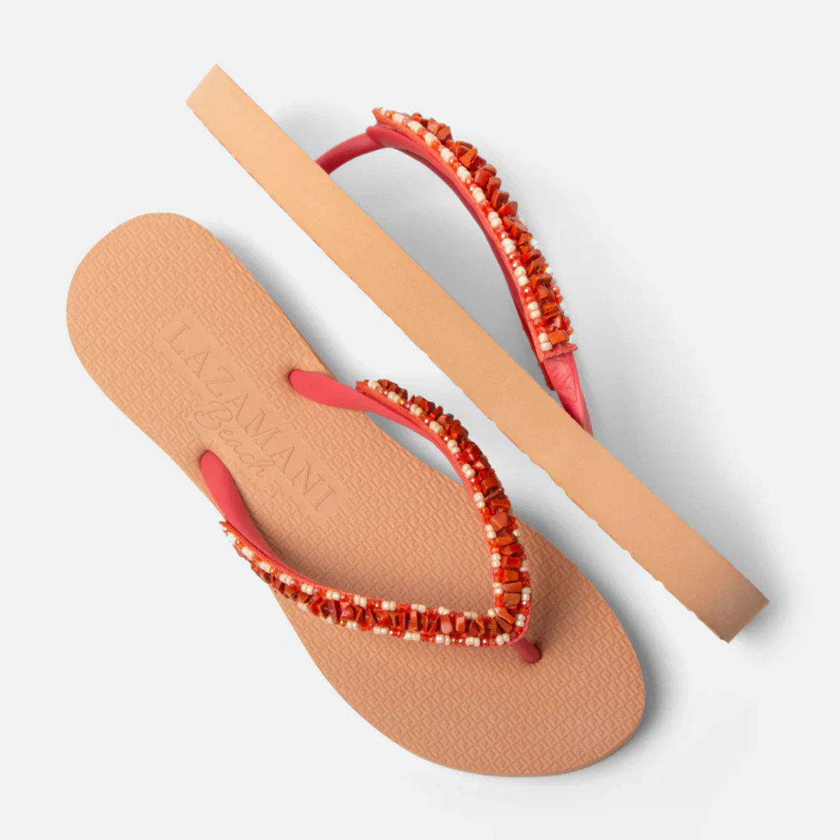 Aloha red beach sandals