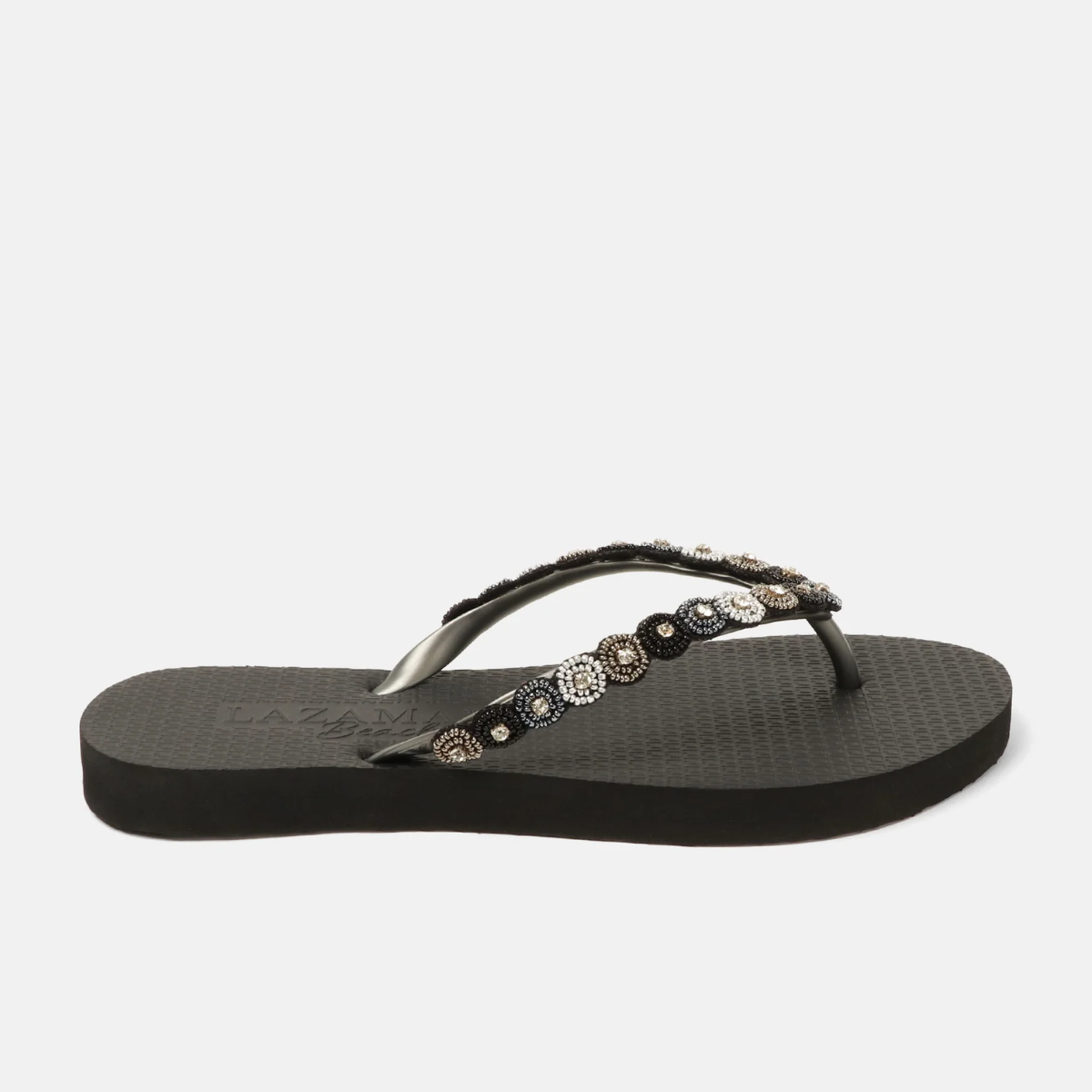 Mallorca black beach sandals