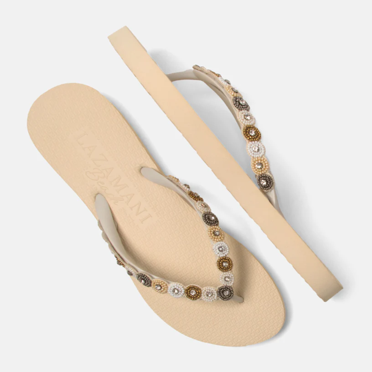 Mallorca off-white beach sandals